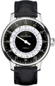 MeisterSinger Watch Adhaesio AD902 Croco Print Black