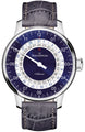MeisterSinger Watch Adhaesio AD908 Croco Print Anthracite