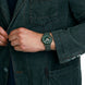 Mondaine Watch Essence Park Green Textile