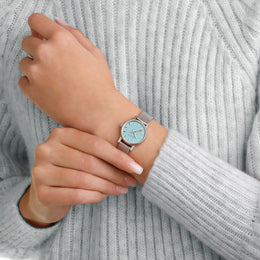 Mondaine Evo2 Dusk 26mm Blue Watch