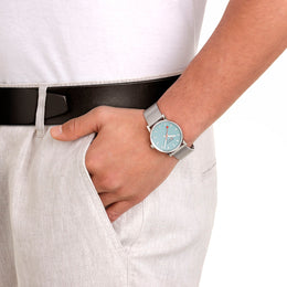 Mondaine Evo2 Dusk 35mm Blue Watch