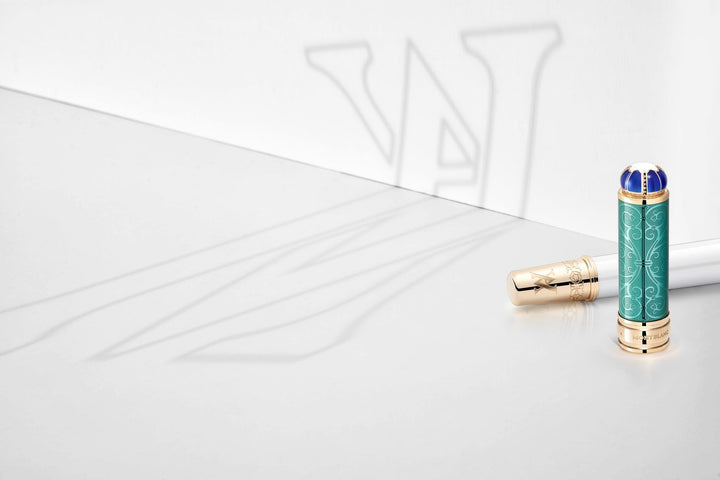 Montblanc Writing Instrument Patron Of Art Homage To Queen Victoria Limited Edition 4810 Fountain Pen M