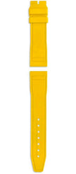 IWC Strap Rubber Pilot's Mark XX & Chrono 41 20/18mm Yellow