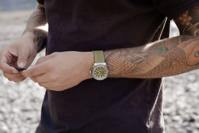 Fortis Marinemaster M-40 Woodpecker Green Watch