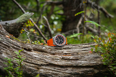 Fortis Marinemaster M-44 Amber Orange Watch