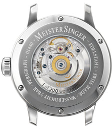 MeisterSinger Watch Perigraph Mellow Yellow Limited Edition