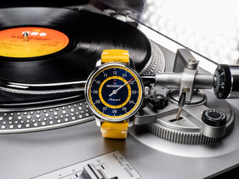 MeisterSinger Watch Perigraph Mellow Yellow Limited Edition