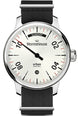 MeisterSinger Watch Urban Day Date Opaline Silver URDD901