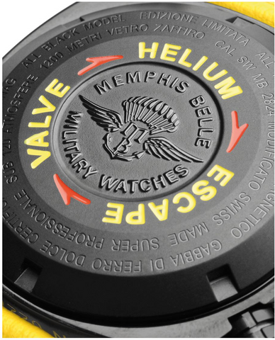 Memphis Belle Watch Super Professional Yellow