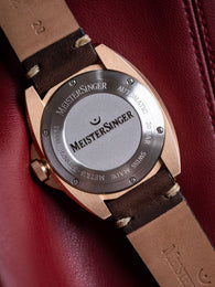 Meistersinger Watch Metris Bronze Line