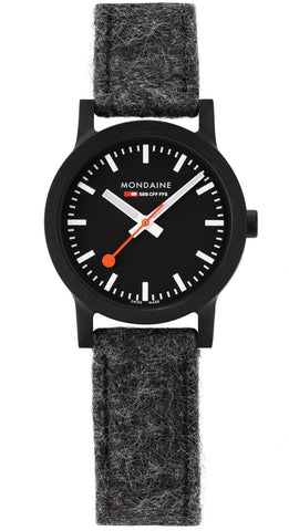 Mondaine Watch SBB Essence Black MS1.32120.LH