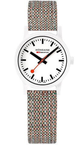 Mondaine Watch SBB Essence White MS1.32110.LG