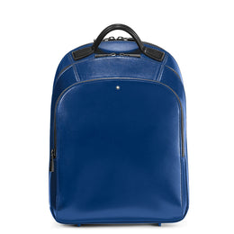 Montblanc Backpack Glossy Leather Small Extreme 2.0 Blue 129645.
