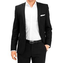 Montblanc Belt Rectangular Framed Black Saffiano Printed Leather And Stainless Steel Plate Buckle Black 114421