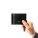 Montblanc Card Holder Meisterstuck Leather Wallet 6cc with Money Clip, 5525