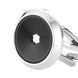 Montblanc Cufflinks Stainless Steel Black Resin Star, 118607