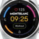 Montblanc Watch Summit Lite Aluminium Grey Smartwatch MB128410. 
