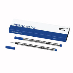 Montblanc Writing Accessories Refills 2 Rollerball Refills Fine Royal Blue