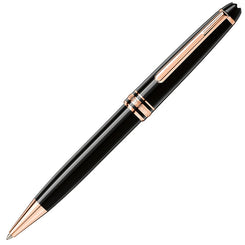 Montblanc Writing Instrument Meisterstuck Rose Gold-Coated Classique Ballpoint Pen, 112679.