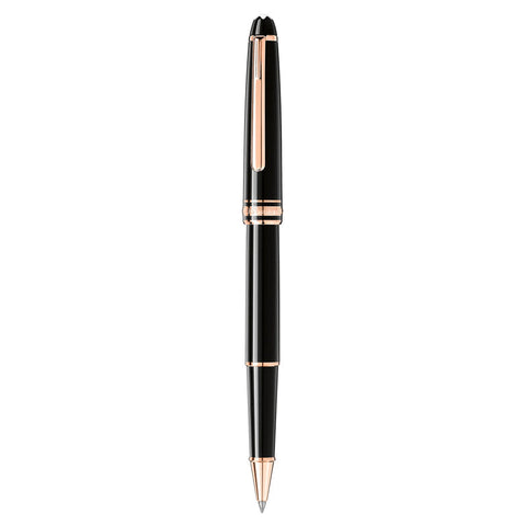 Montblanc Writing Instrument Meisterstuck Rose Gold Coated Classique Rollerball 112678.