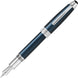 Montblanc Writing Instrument Meisterstuck Solitaire Blue Hour LeGrand Fountain Pen 112889.