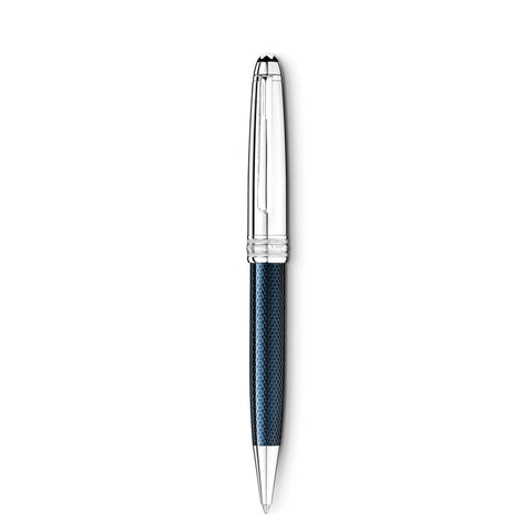 Montblanc Writing Instrument Meisterstuck Solitaire Doue Blue Hour Classique Ballpoint Pen 112895.
