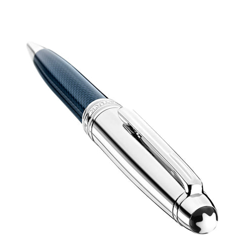 Montblanc Writing Instrument Meisterstuck Solitaire Doue Blue Hour Classique Ballpoint Pen 112895.