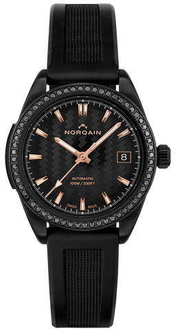 Norqain Watch Adventure Sport 37mm DLC Black Diamond Limited Edition NB1800BD81A/B183/18BRE.16B