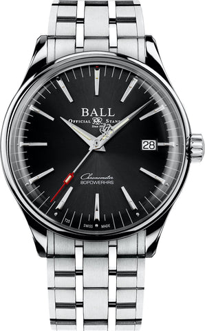 Ball Watch Company Trainmaster Manufacture 80 Hours NM3280D-S1CJ-BK