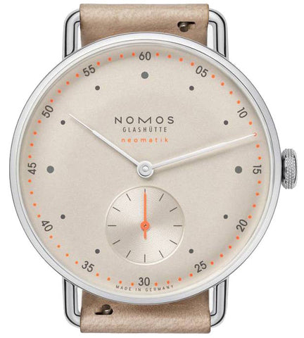 Nomos Glashutte Watch Metro Champagner Neomatik 1105