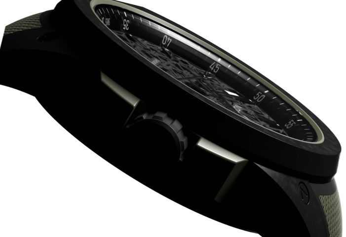 Norqain Wild One & Norteq Black Black Mesh