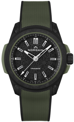 Norqain Watch Wild One & Norteq Black Khaki Mesh NNQ3000QBK1A/B002/3W1KBR.20BQ