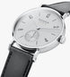 Nomos Glashutte Tangente Neomatik Platinum Grey Sapphire Crystal Watch