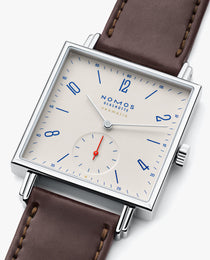 Nomos Glashutte Watch Tetra Neomatik Off White 175 Years of Watchmaking Limited Edition