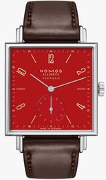 Nomos Glashutte Watch Tetra Neomatik Red Limited Edition 421.S2