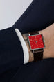 Nomos Glashutte Watch Tetra Red Neomatik 175 Years of Watchmaking Limited Edition D