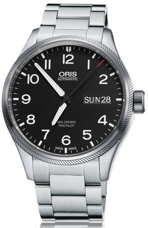 Oris Watch Big Crown ProPilot Day Date Bracelet 01 752 7698 4164-07 8 22 19