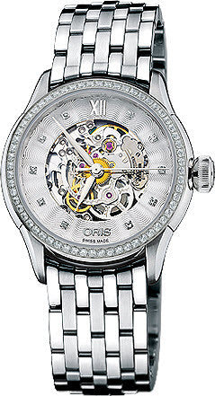 Oris Watch Culture Artelier Skeleton Diamonds 01 560 7604 4919-0781673