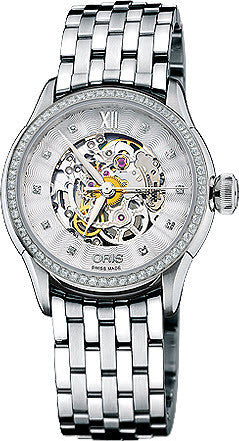Oris Watch Culture Artelier Skeleton Diamonds 01 560 7604 4919-0781673