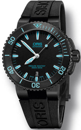 Oris Watch Aquis Date PVD Rubber 01 733 7653 4725-07 4 26 34BEB
