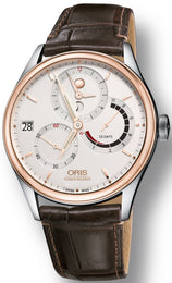 Oris Watch Artelier GMT. 01 112 7726 6351-LS Croco Set