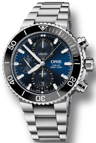 Oris Watch Aquis Chronograph 01 774 7743 4155-07 8 24 05PEB