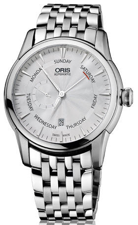 Oris Watch Artelier Small Second Pointer Day Date Bracelet 01 745 7666 4051-07 8 23 77