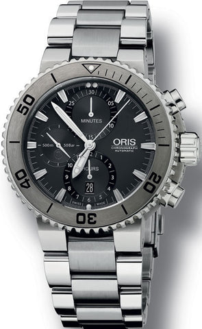 Oris Watch Aquis Titan Chronograph Bracelet 01 674 7655 7253-07 8 26 75PEB