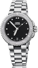 Oris Watch Aquis Date Diamond Bracelet 01 733 7652 4994-07 8 18 01P