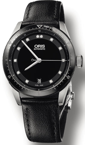 Oris Watch Artix GT Date Diamond Ceramic Leather 01 733 7671 4494-07 5 18 82FC