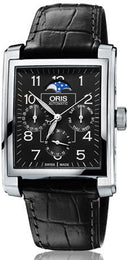 Oris Watch Rectangular Complication Leather 01 582 7658 4034-07 5 23 71FC