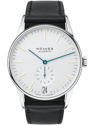 Nomos Glashutte Watch Orion Datum Sapphire Crystal 380