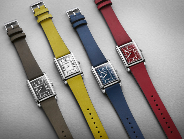 Oris Watch Rectangular Red