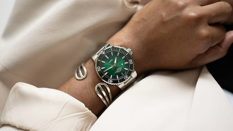 Oris Aquis Date Calibre 400 Green Bracelet